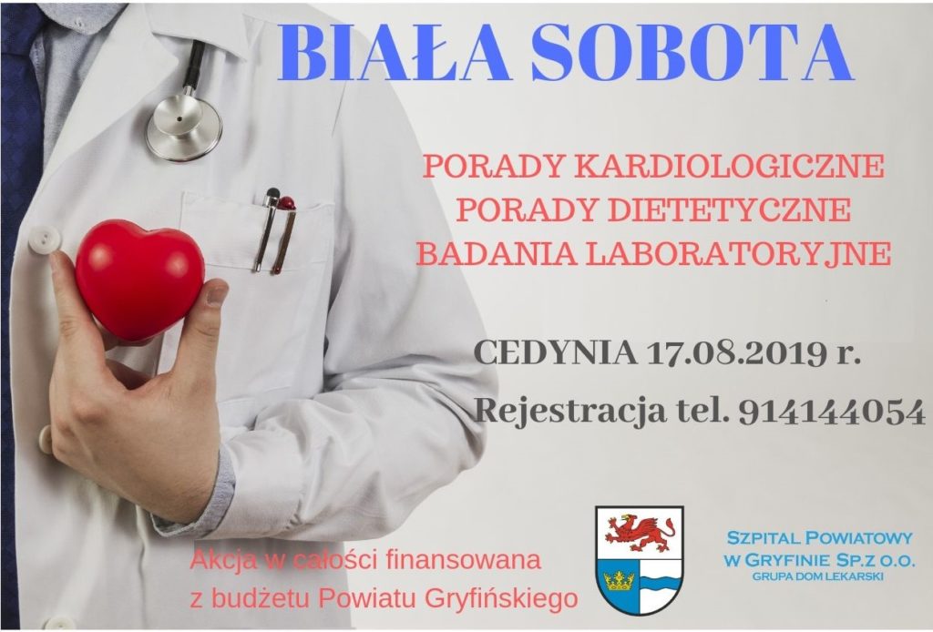 BIAŁA SOBOTA Cedynia plakat