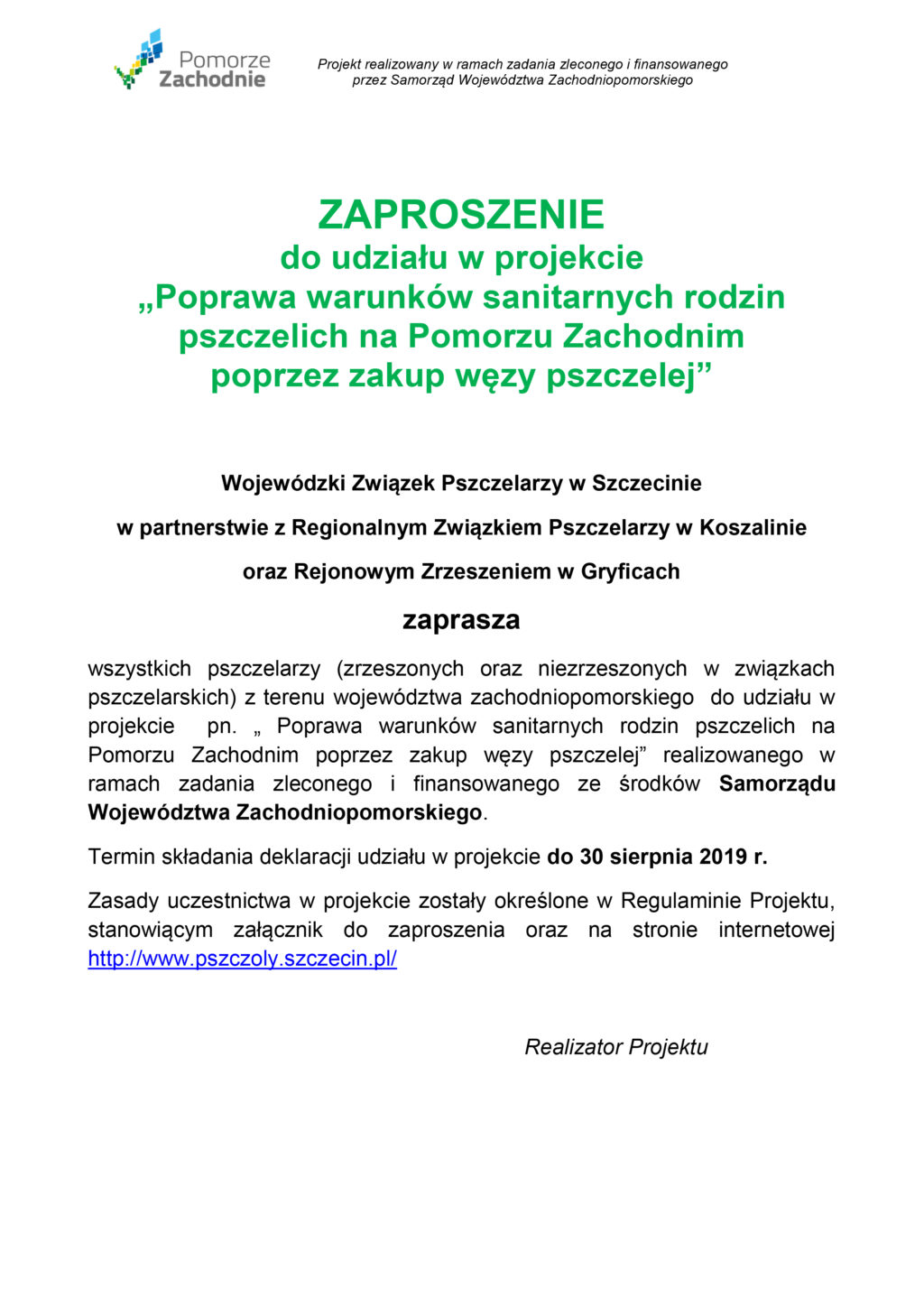 zaproszenie