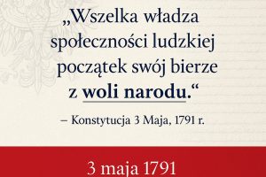 Grafika - Święto Narodowe Trzeciego Maja