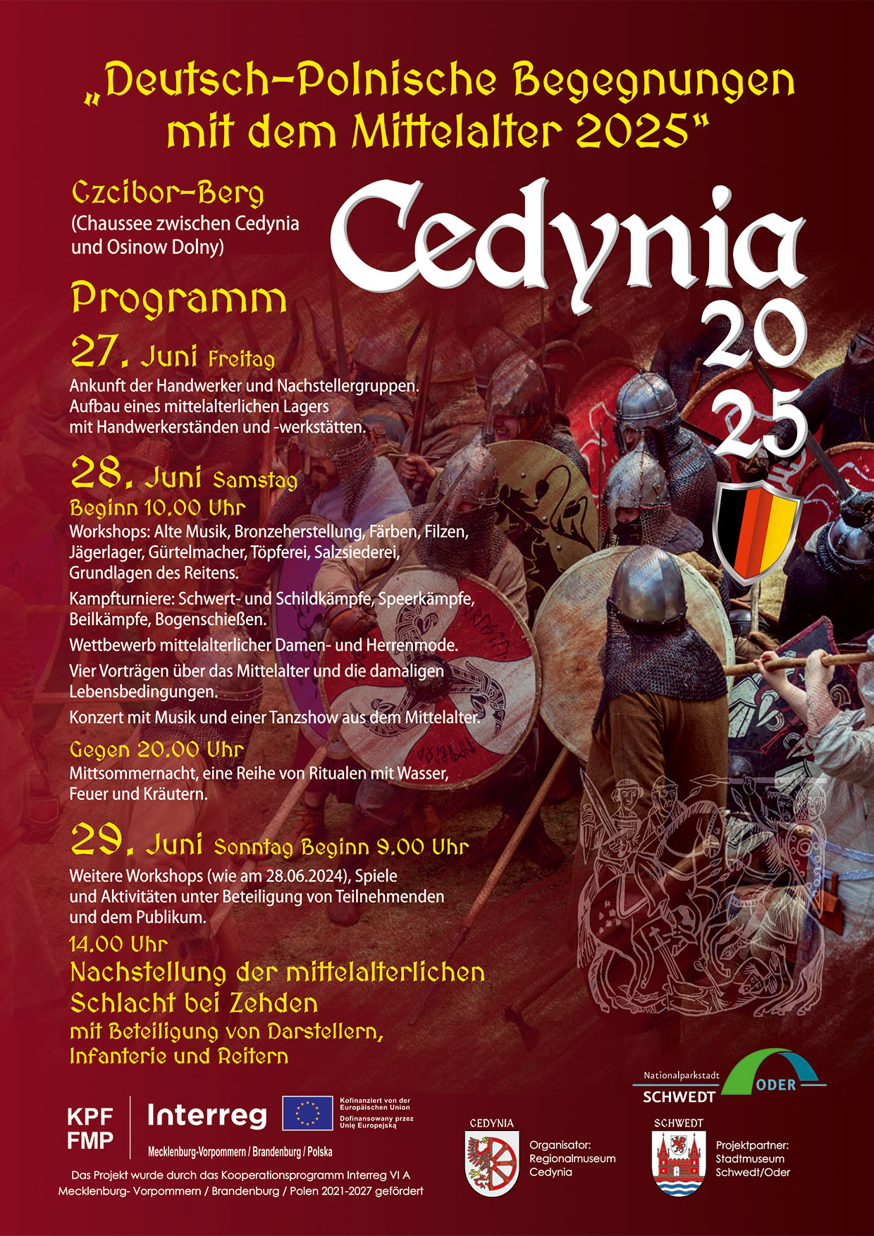 Plakat Dni Cedyni 2025