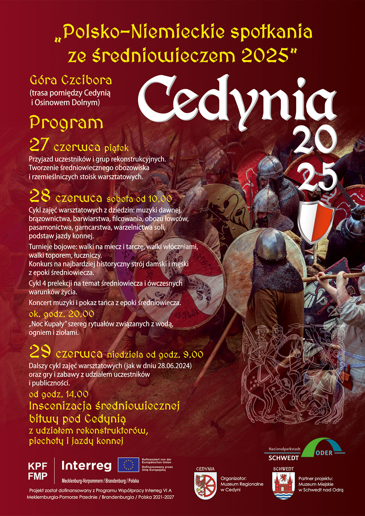 Plakat Dni Cedyni 2025