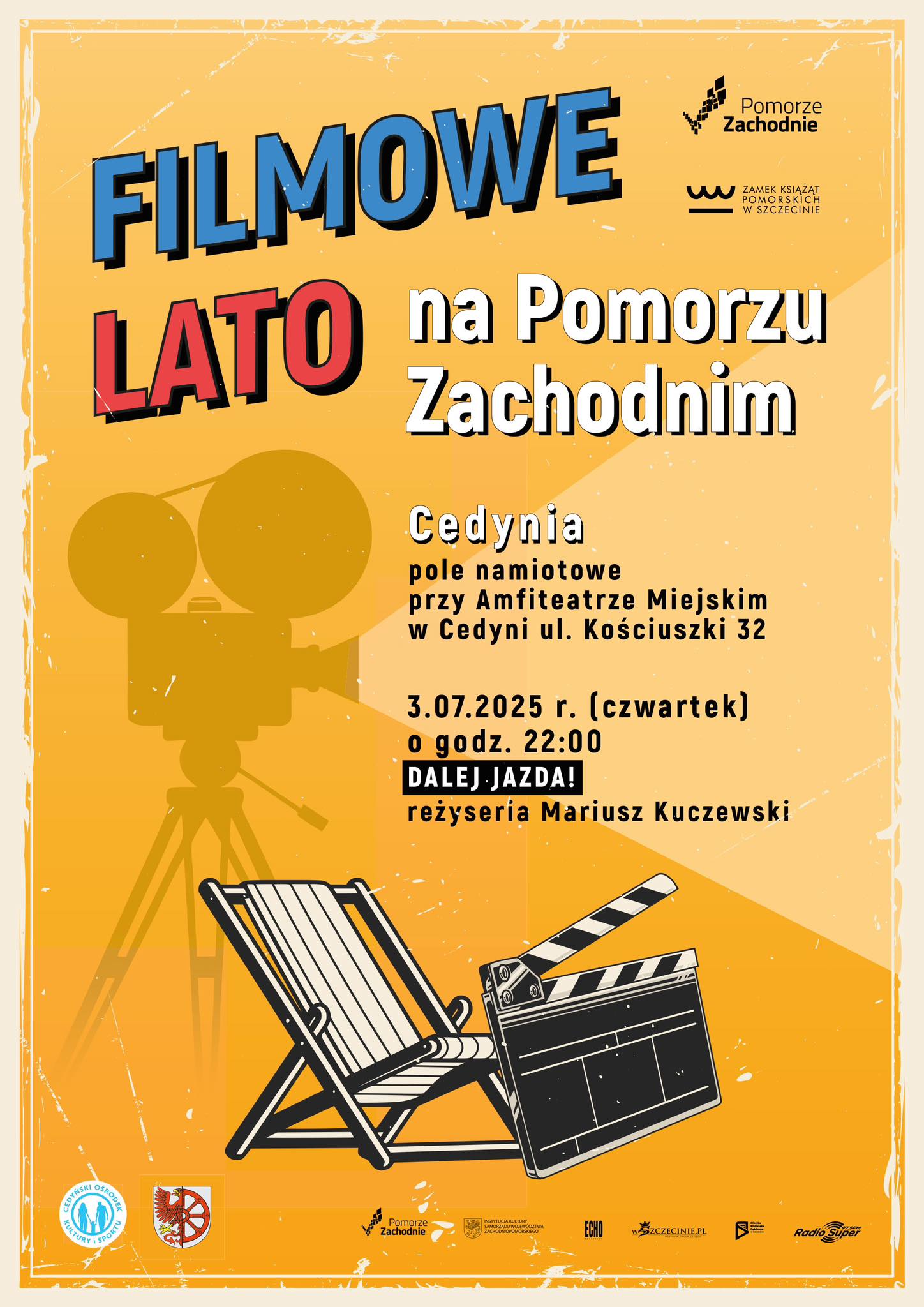Filmowe Lato na Pomorzu Zachodnim zawita do Cedyni!