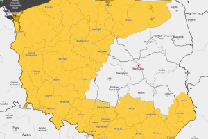 OSTRZEŻENIE POGODOWE – ALERT 1. STOPNIA