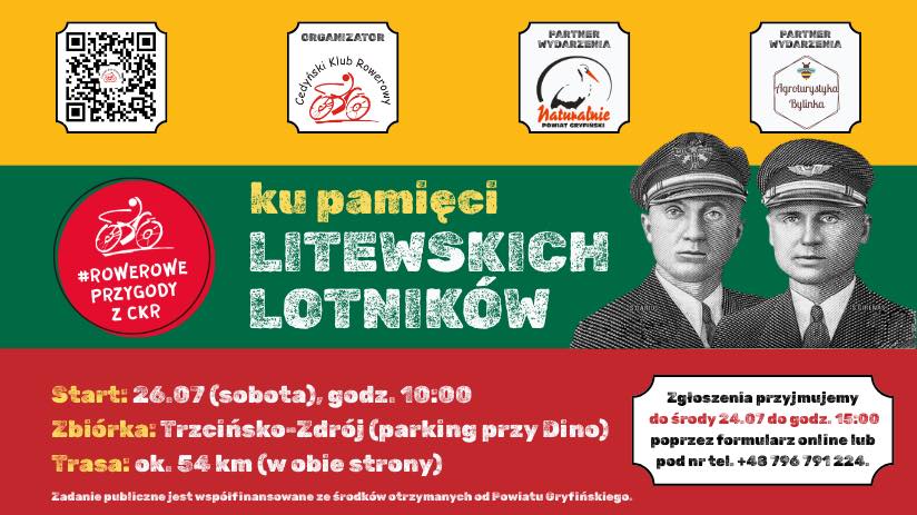 Zapisz się na Rowerowe Przygody z CKR: Ku Pamięci Litewskich Lotników!
