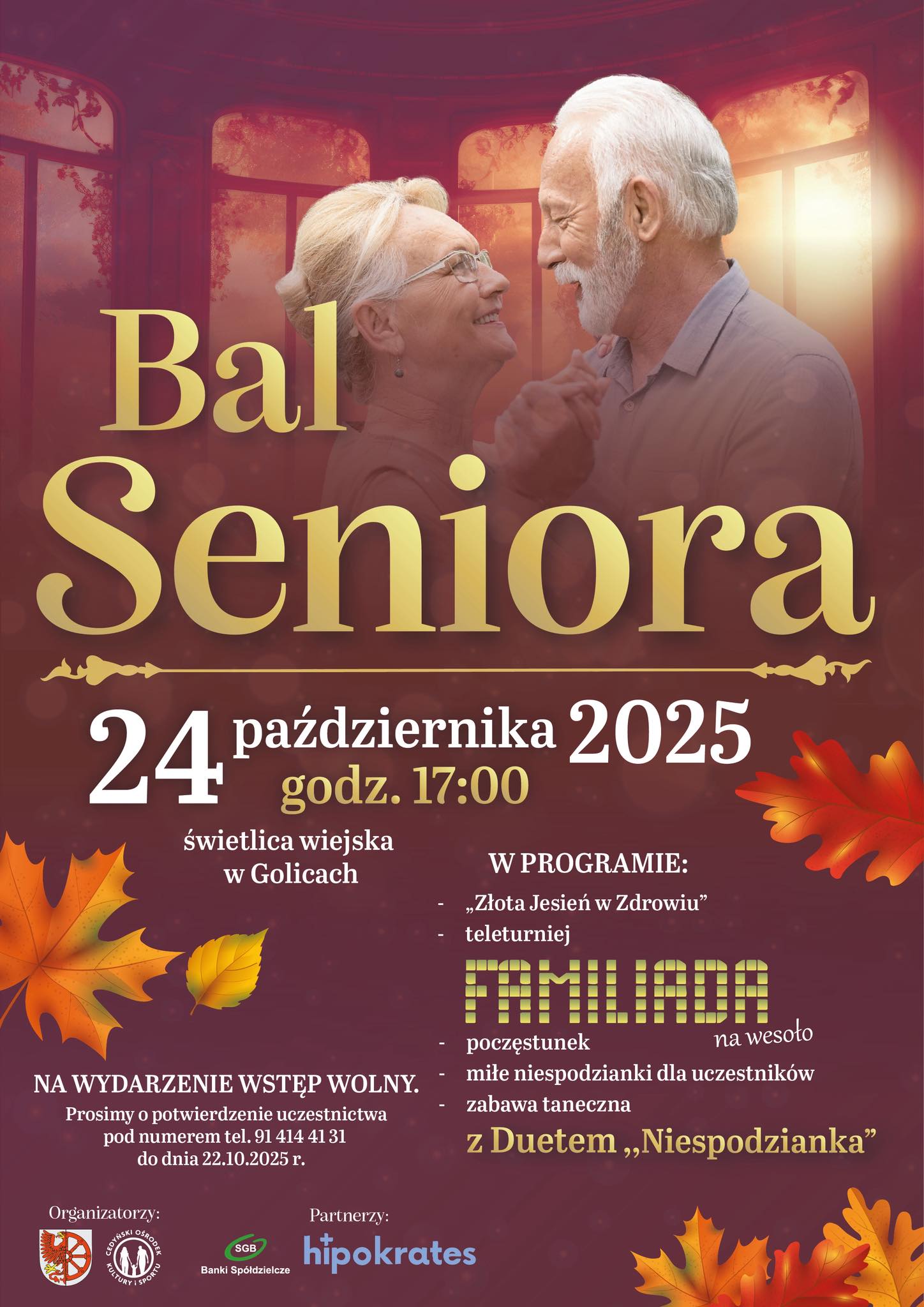 Bal Seniora 2025
