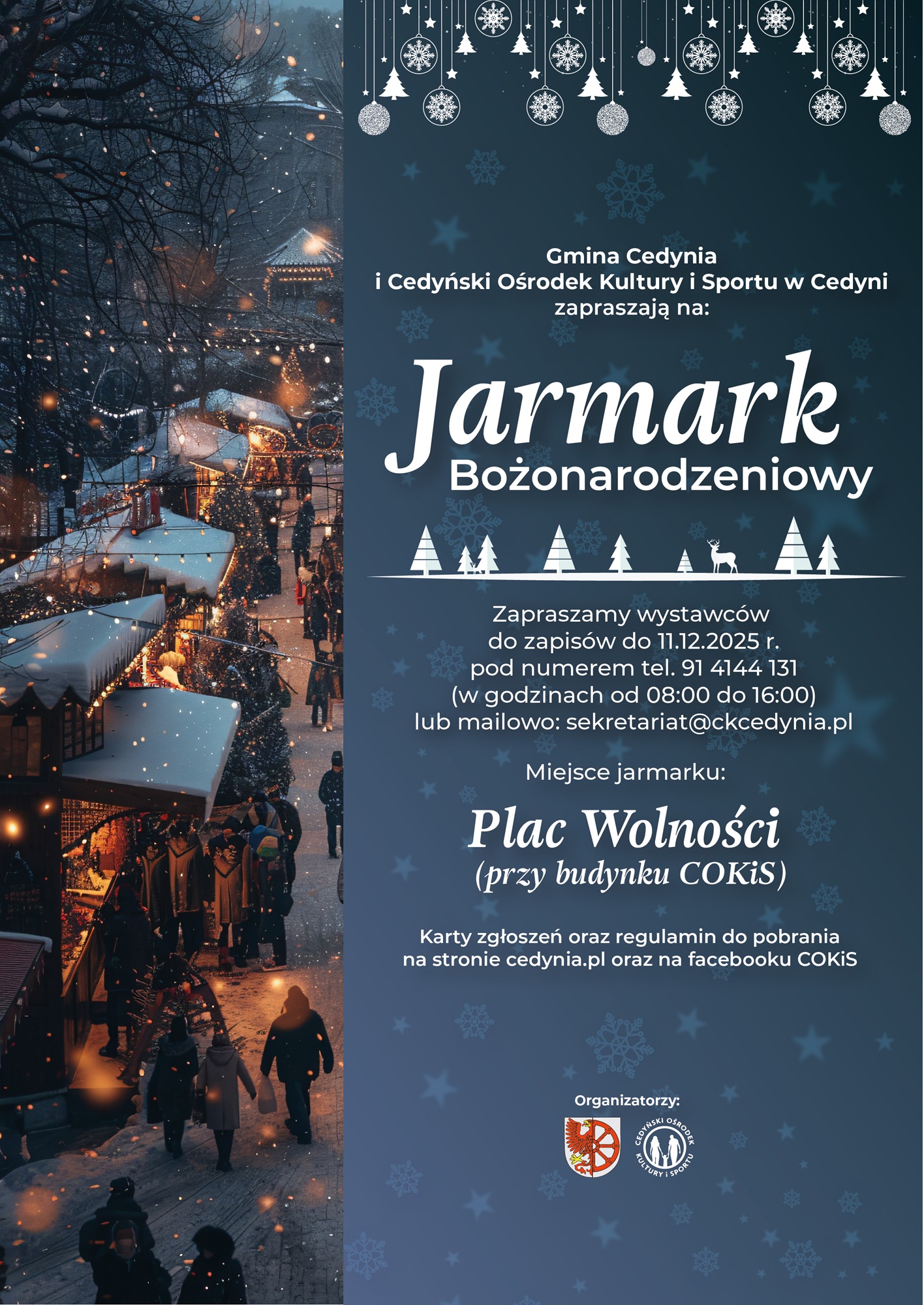 Jarmark Bożonarodzeniowy w Cedyni