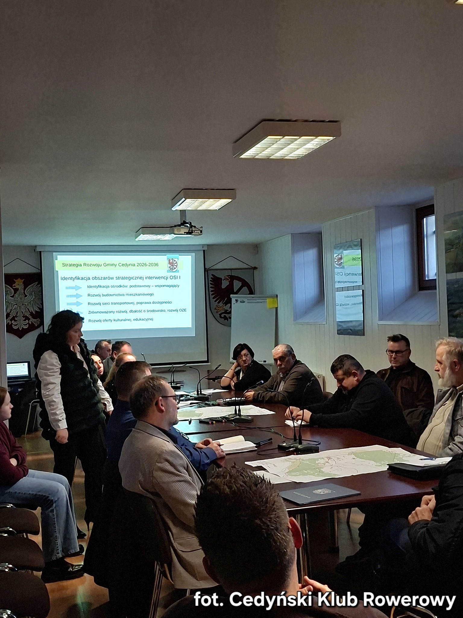 Cedyński Klub Rowerowy na konsultacjach strategii Gminy