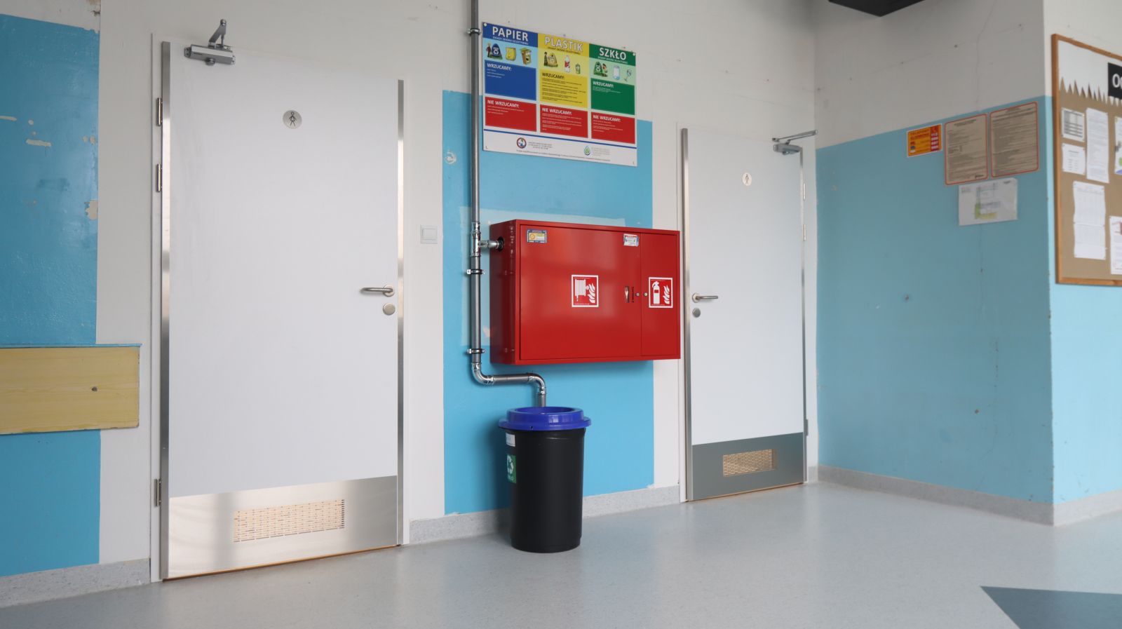 Szkolne łazienki po remoncie