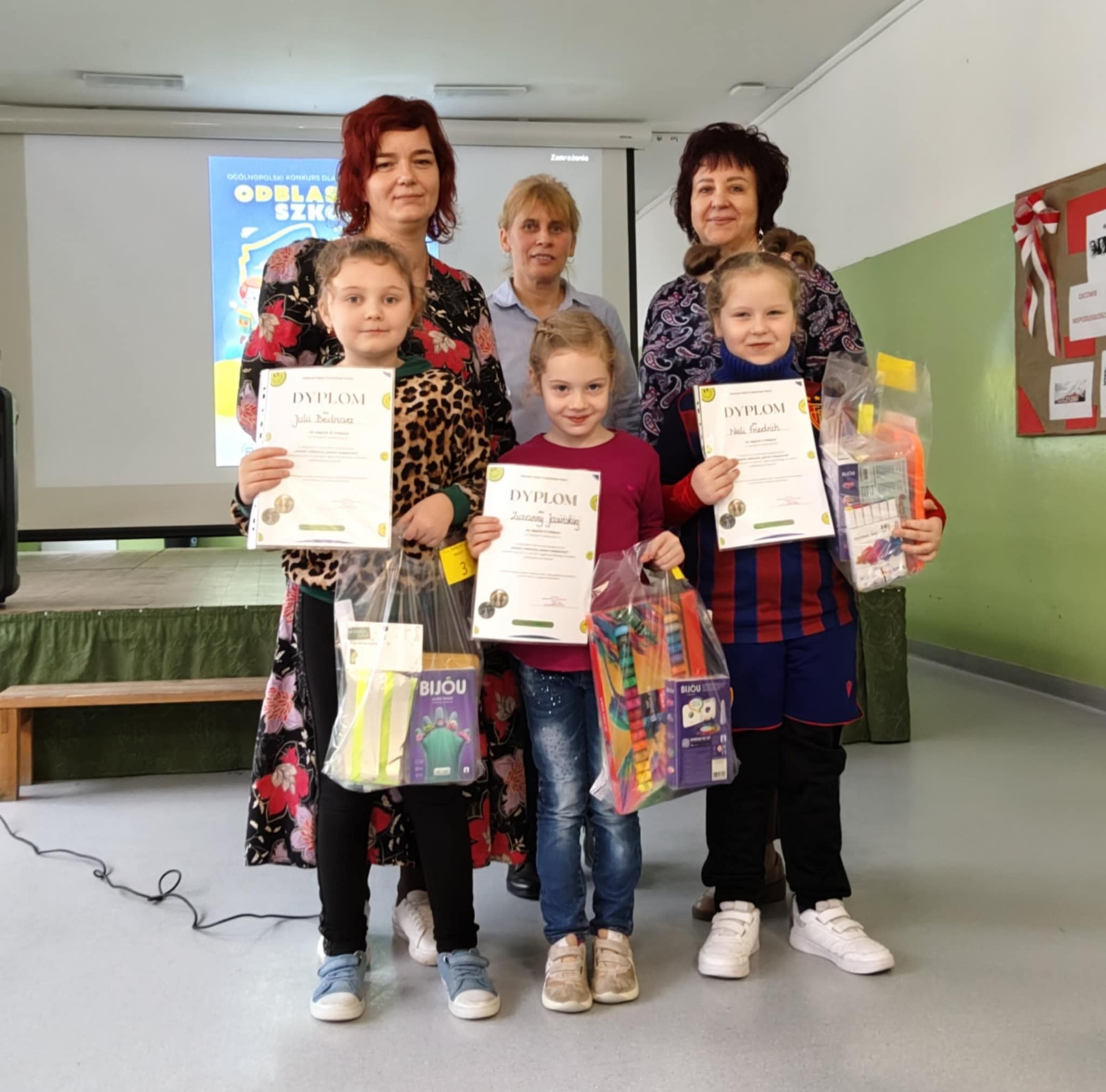 Apel podsumowujący udział w Ogólnopolskim Konkursie "Odblaskowa Szkoła"