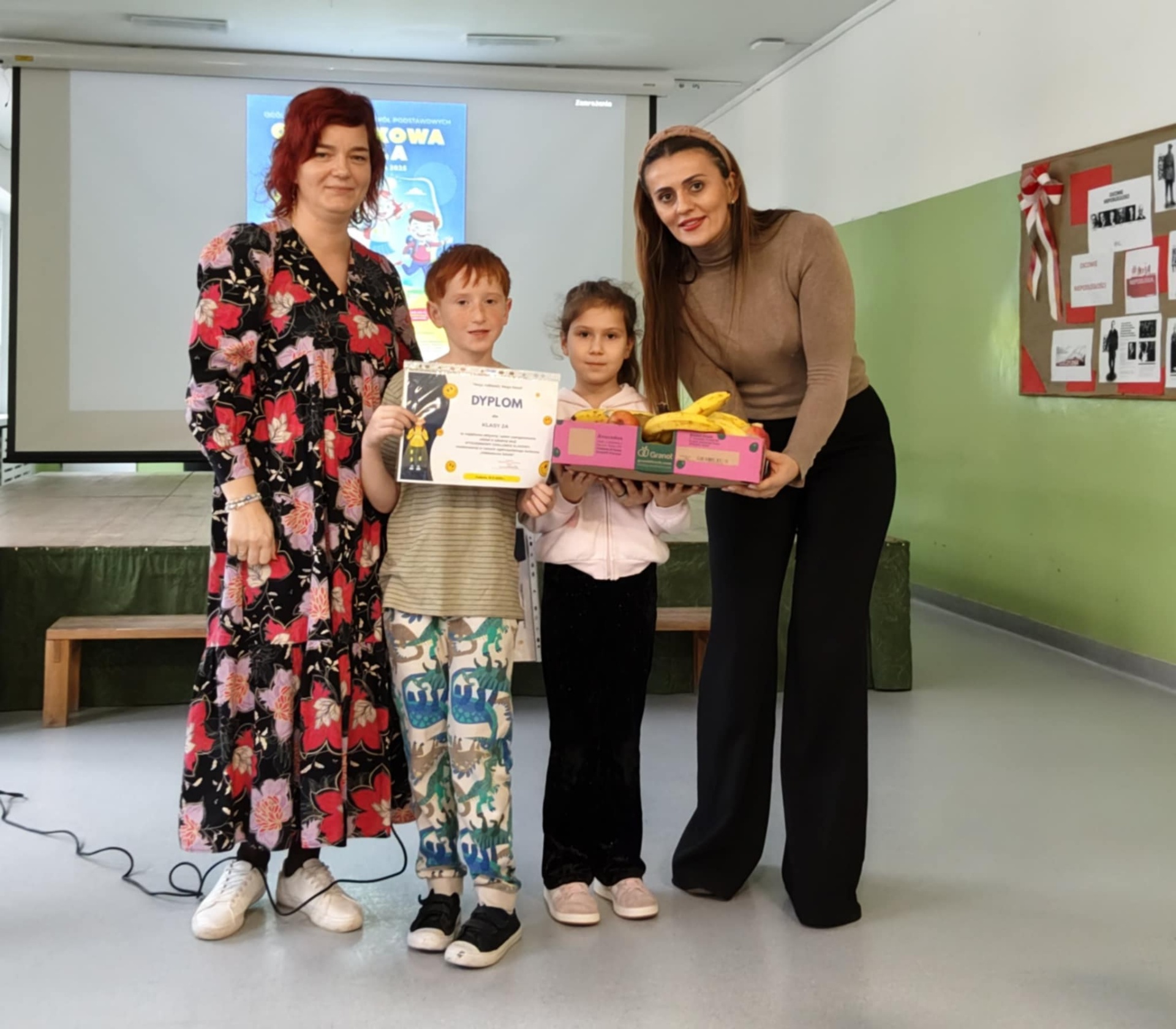 Apel podsumowujący udział w Ogólnopolskim Konkursie "Odblaskowa Szkoła"