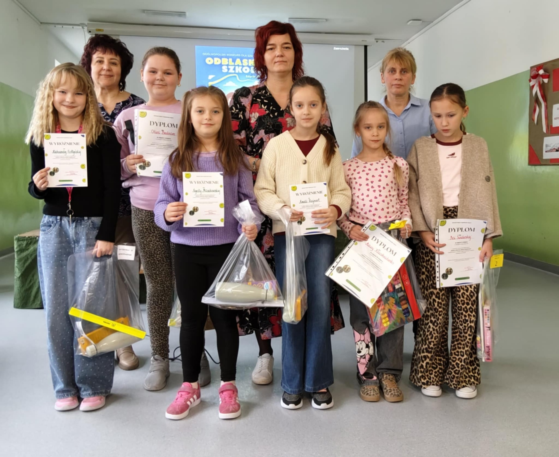 Apel podsumowujący udział w Ogólnopolskim Konkursie "Odblaskowa Szkoła"