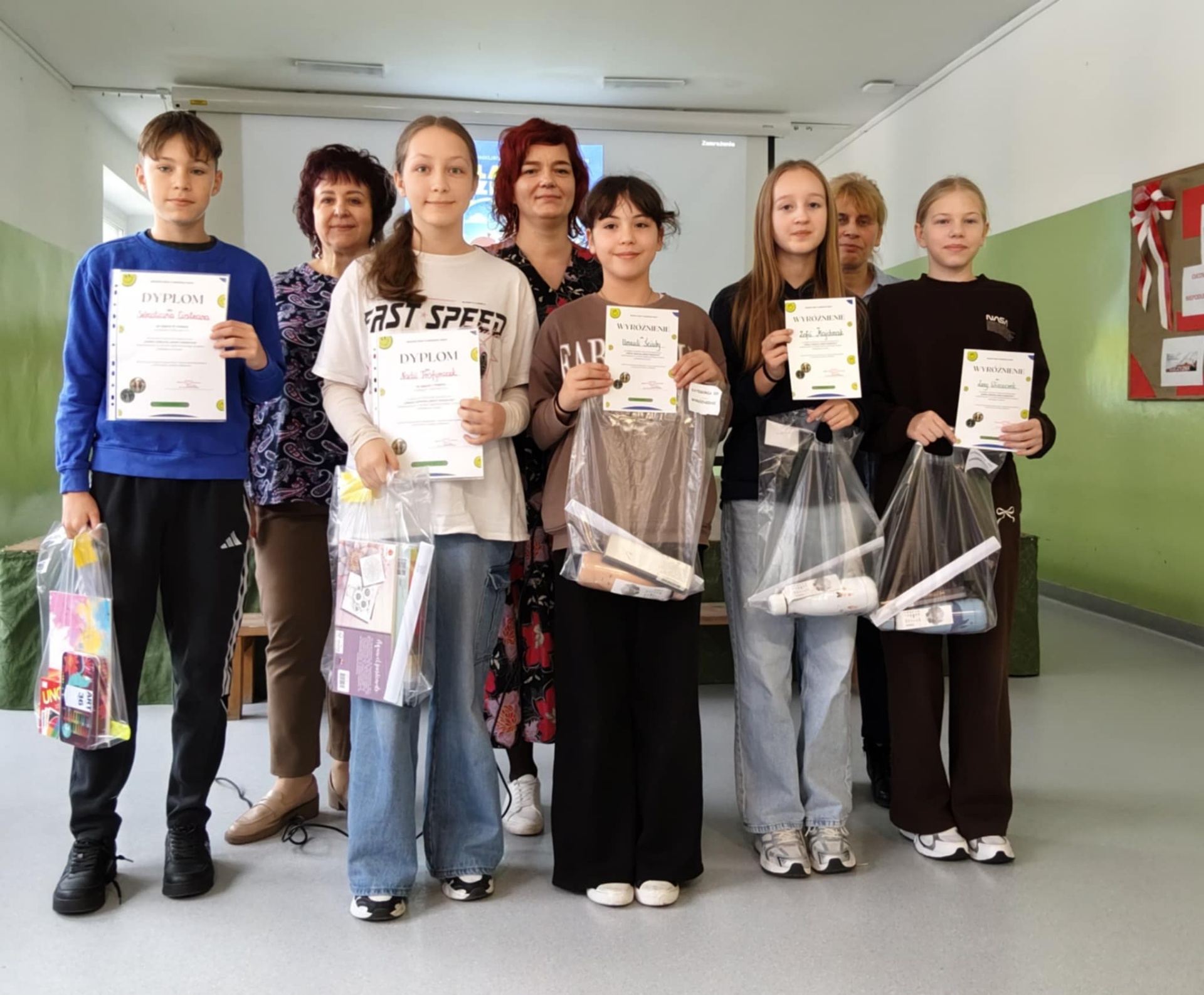 Apel podsumowujący udział w Ogólnopolskim Konkursie "Odblaskowa Szkoła"