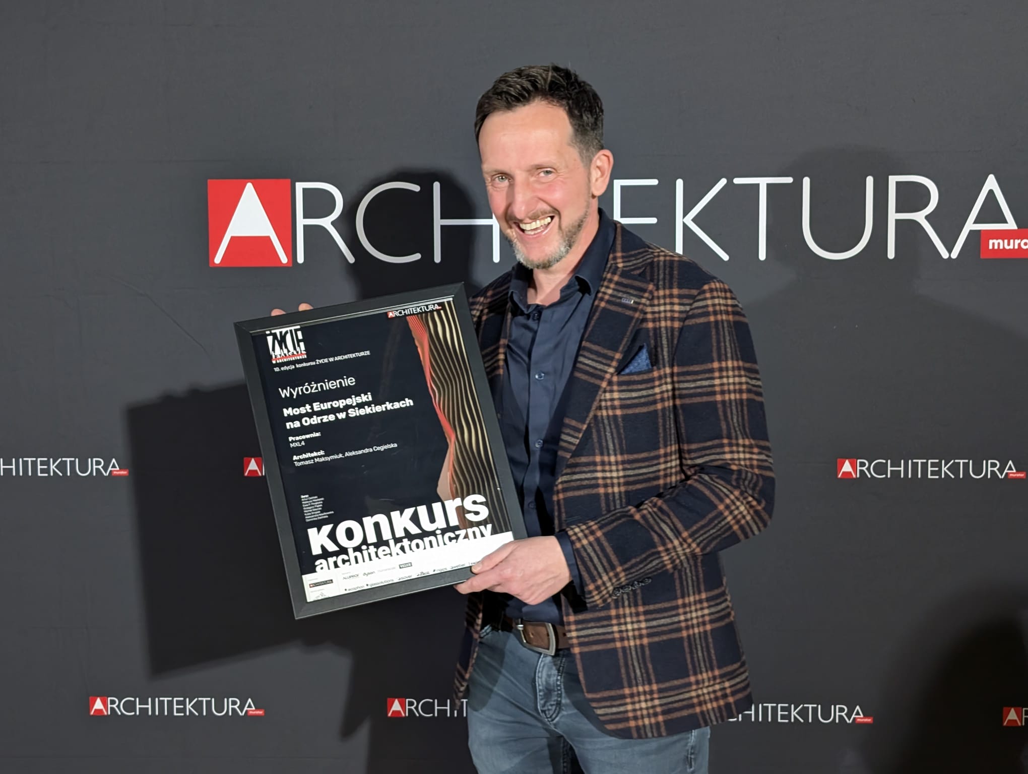 Most Europejski w Siekierkach wyróżniony