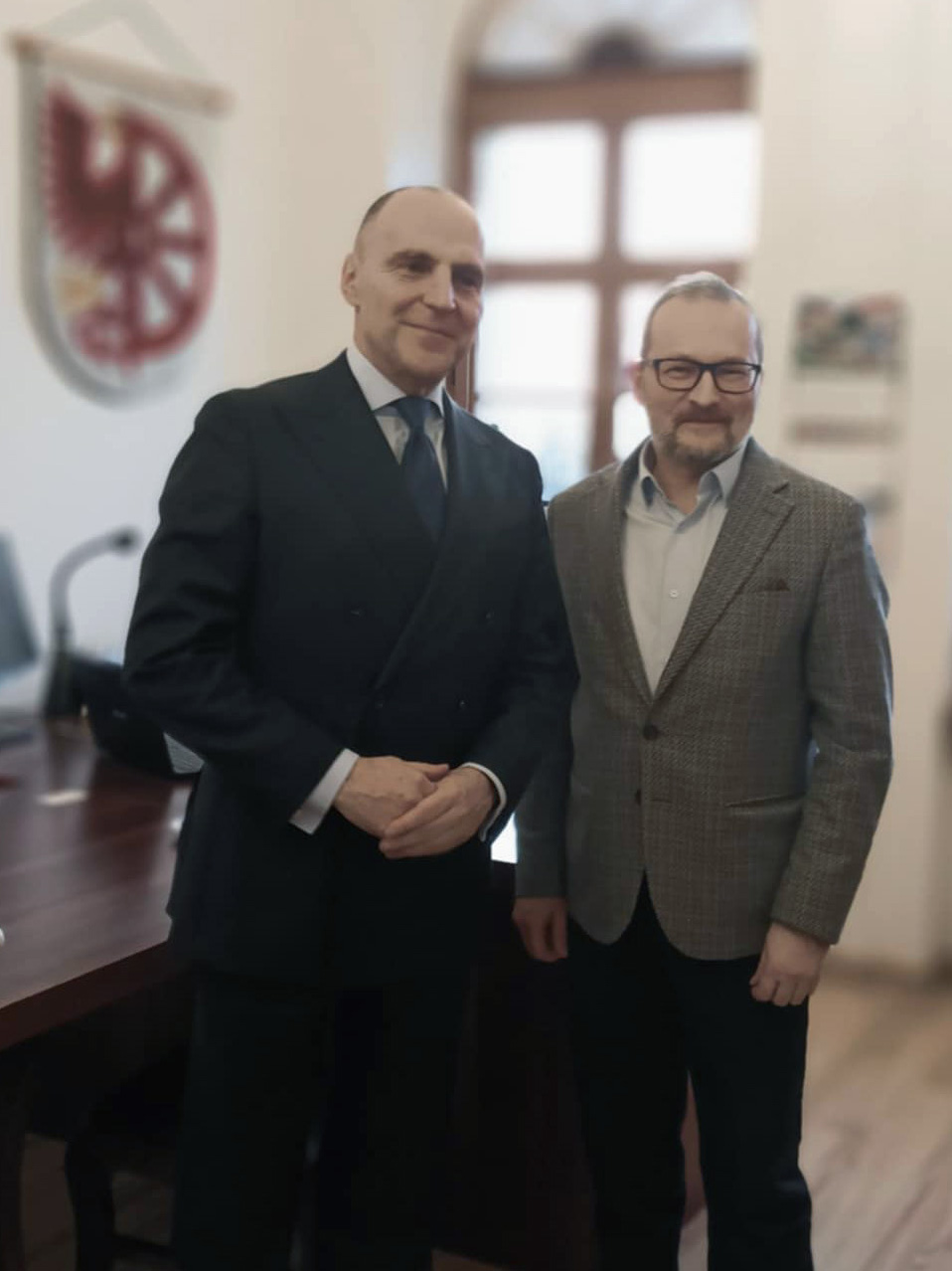 Burmistrz Cedyni spotkał się z Wojewodą Zachodniopomorskim