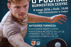 XV Turniej Tenisa Stołowego o Puchar Burmistrza Cedyni