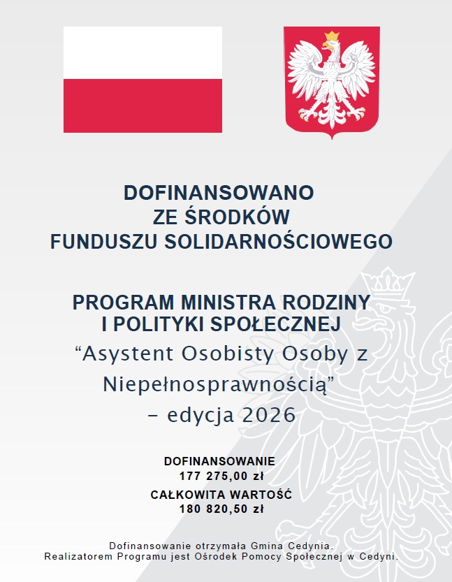 „Asystent osobisty osoby z niepełnosprawnością” - edycja 2026