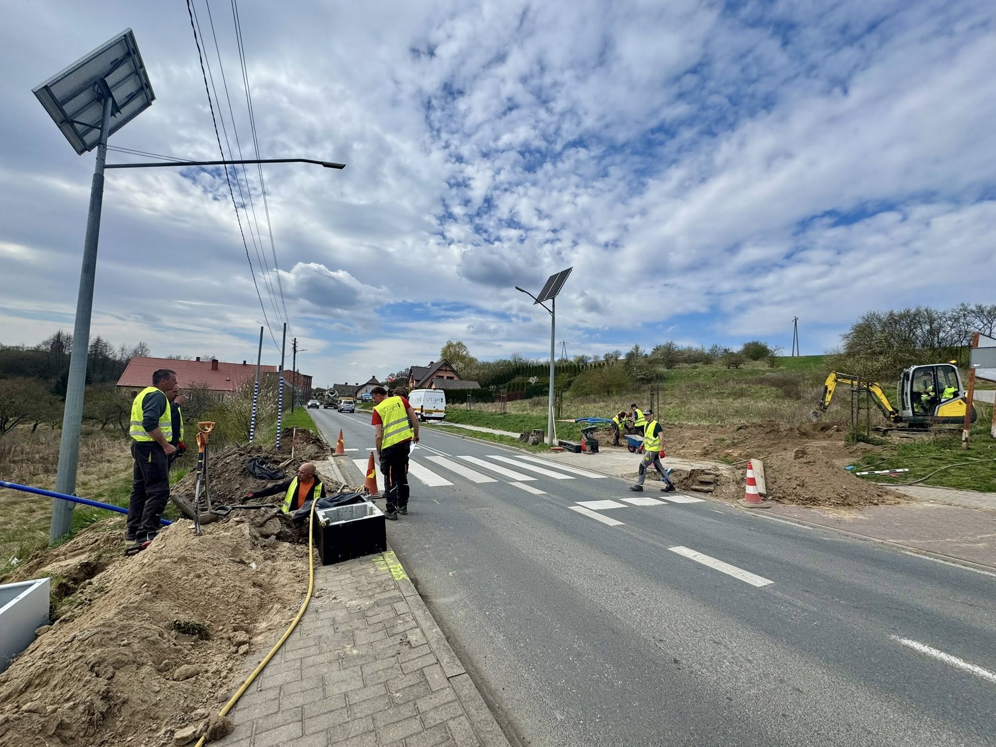 Budowa sygnalizacji świetlnej w ciągu drogi wojewódzkiej nr 124