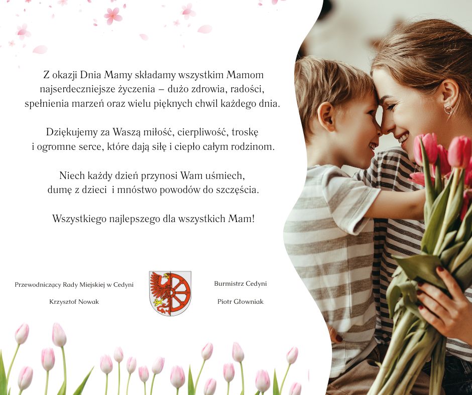 Życzenia z okazji Dnia Mamy