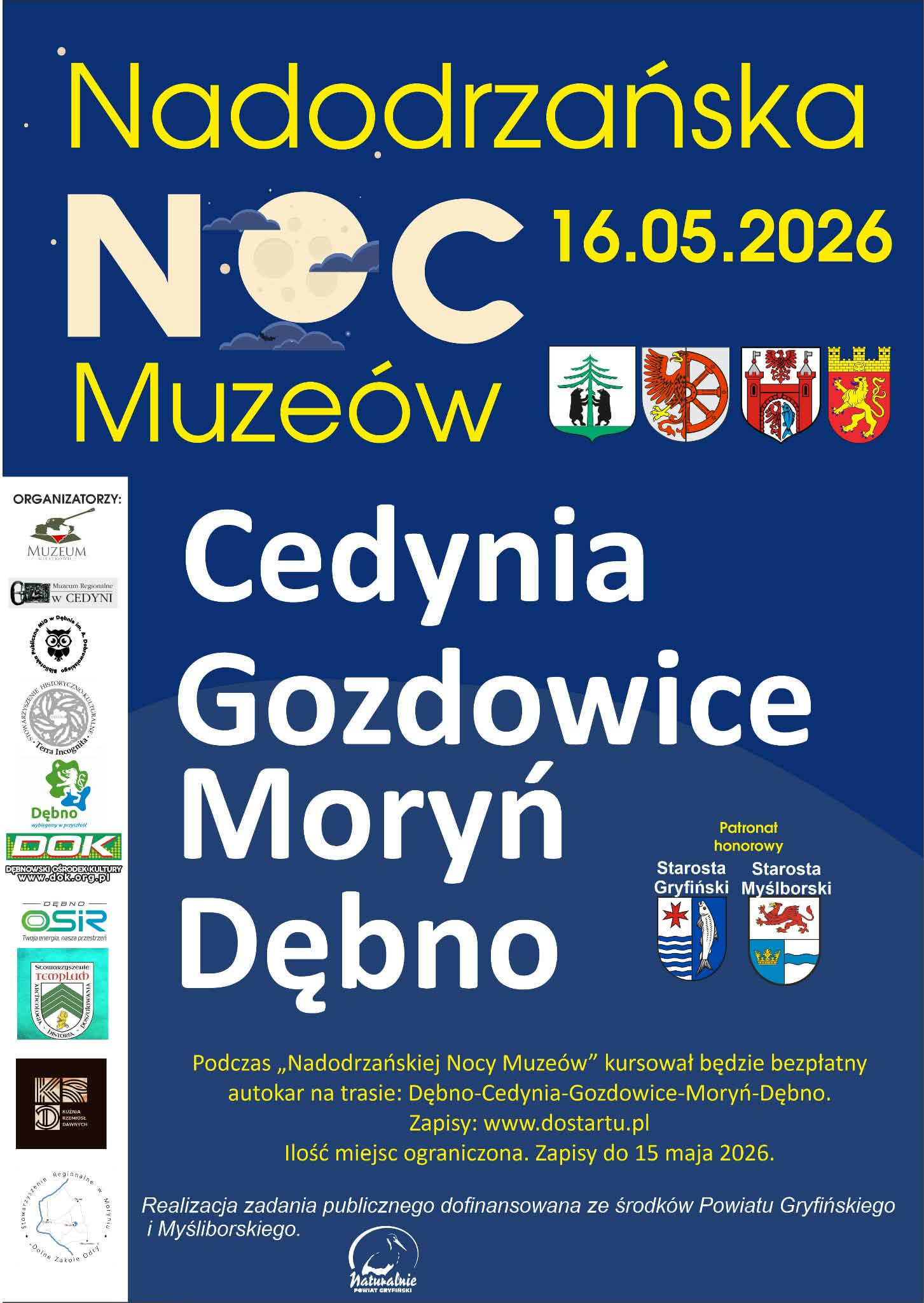 Nadodrzańska NOC MUZEÓW 2026 – Wielkie odliczanie trwa!