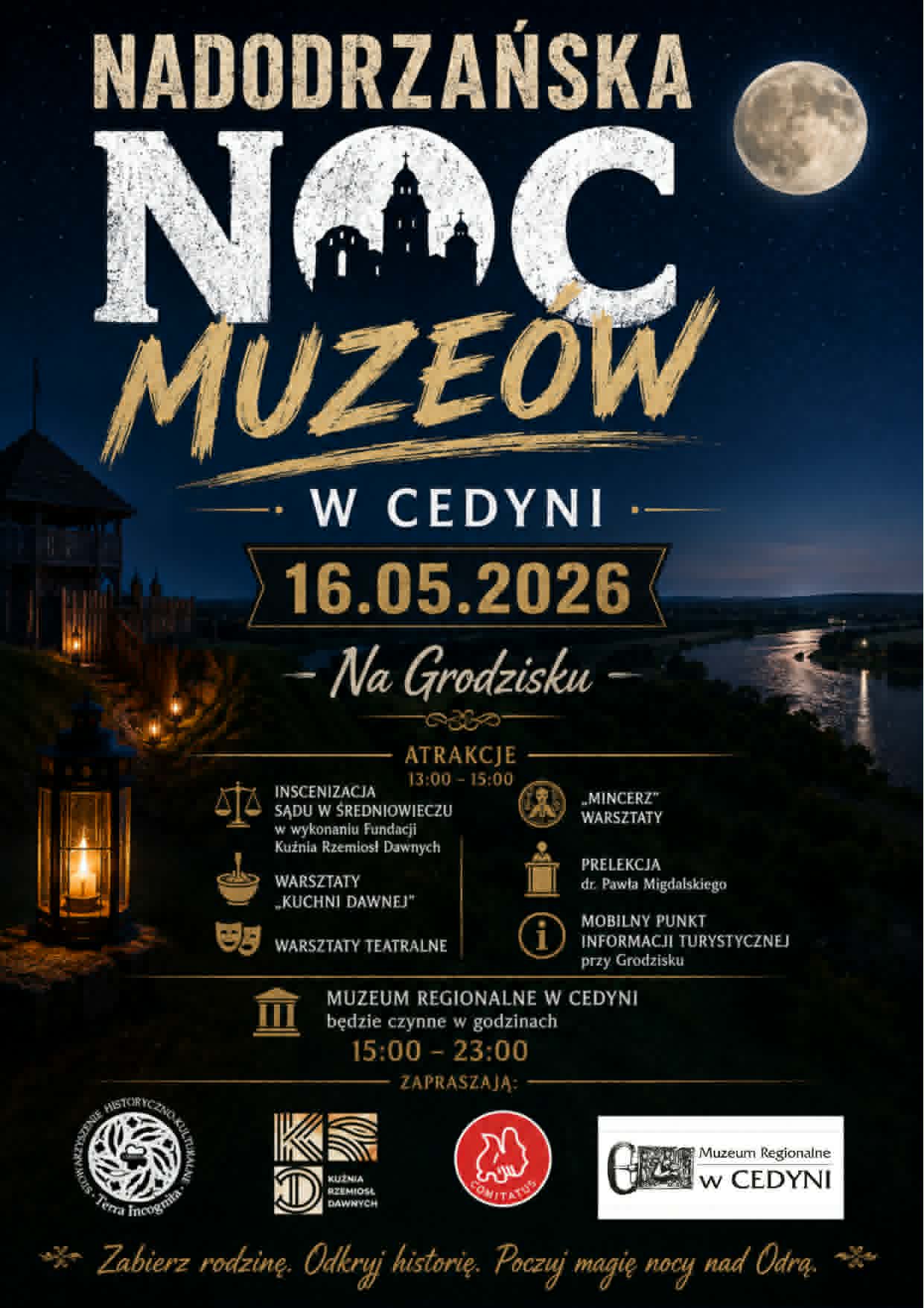 Nadodrzańska NOC MUZEÓW 2026 – Wielkie odliczanie trwa!
