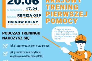 KRAJOWY TRENING PIERWSZEJ POMOCY AKADEMII OCHRONY LUDNOŚCI I OBRONY CYWILNEJ