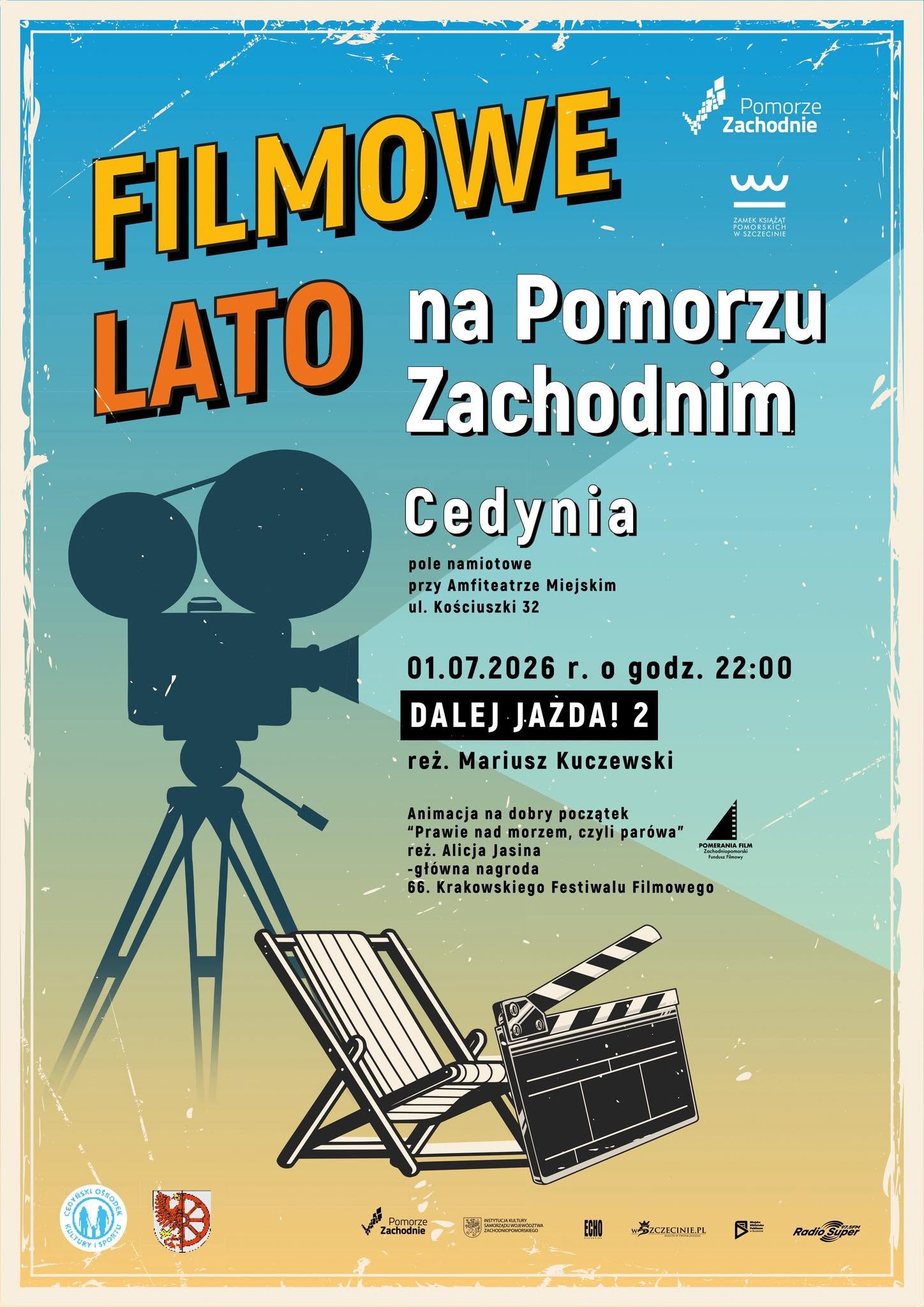 Kino pod chmurką wraca do Cedyni!