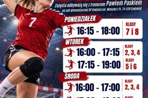 Harmonogram zajęć piłki ręcznej dla dziewcząt
